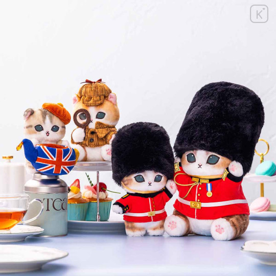 Japan Mofusand Monitor Plush Toy - Mofumofu Journey Cat : England Teapot - 3