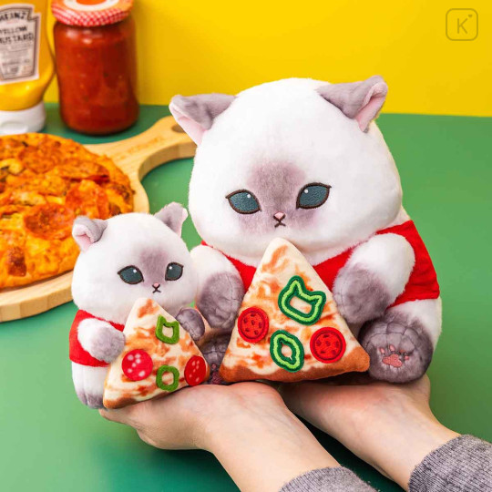 Japan Mofusand Monitor Plush Toy - Mofumofu Journey Cat : England Teapot - 4