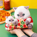 Japan Mofusand Monitor Plush Toy - Mofumofu Journey Cat : England Teapot - 4