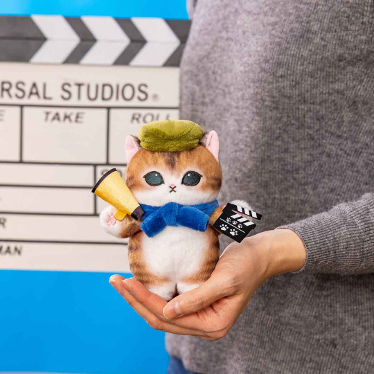 Japan Mofusand Mascot Holder - Mofumofu Journey Cat : Popcorn - 5