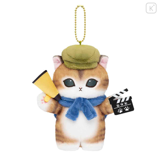 Japan Mofusand Mascot Holder - Mofumofu Journey Cat : Movie Director - 1