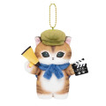 Japan Mofusand Mascot Holder - Mofumofu Journey Cat : Movie Director - 1