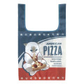 Japan Mofusand Eco Shopping Bag - Mofumofu Journey Cat : Fat Pizza - 1