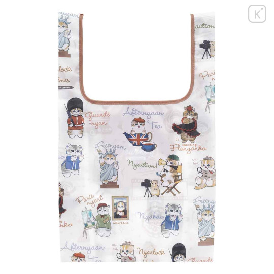 Japan Mofusand Eco Shopping Bag - Mofumofu Journey Cat : Cats of the World - 1