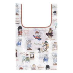 Japan Mofusand Eco Shopping Bag - Mofumofu Journey Cat : Cats of the World