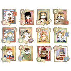 Japan Mofusand Pin Badge Set - Mofumofu Journey Cat : Pins Collection