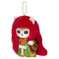 Japan Mofusand Mascot Holder - Mofumofu Journey Cat : Kabuki Lion Cub - 7