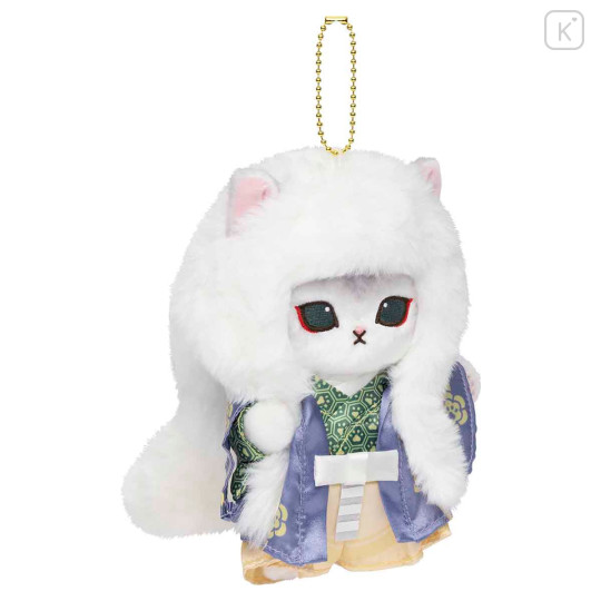 Japan Mofusand Mascot Holder - Mofumofu Journey Cat : Kabuki Lion Parent - 7