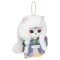 Japan Mofusand Mascot Holder - Mofumofu Journey Cat : Kabuki Lion Parent - 7