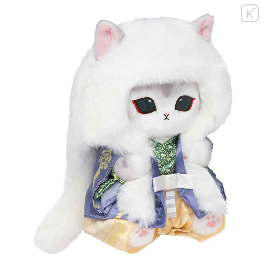 Japan Mofusand Mascot Plush Toy - Mofumofu Journey Cat : Kabuki Lion Parent - 7