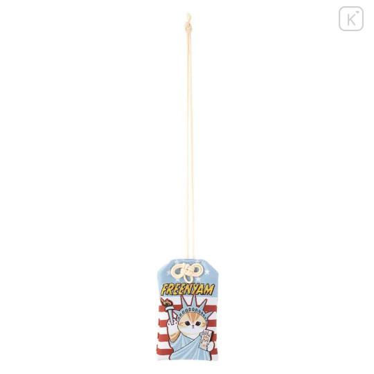 Japan Mofusand Amulet - Mofumofu Journey Cat : Statue of Liberty - 4