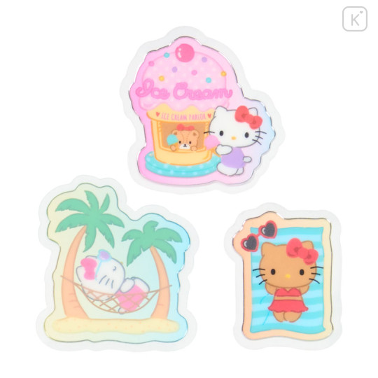 Japan Sanrio Original Summer Sticker - Hello Kitty : Cream Soda - 3