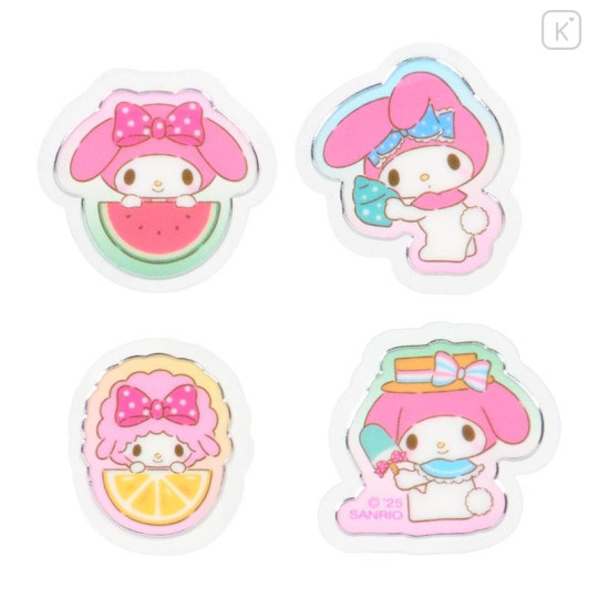 Japan Sanrio Original Summer Sticker - My Melody & My Sweet Piano : Cream Soda - 5