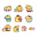 Japan Sanrio Original Summer Sticker - Pompompurin : Cream Soda - 2