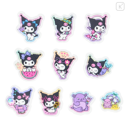 Japan Sanrio Original Summer Sticker - Kuromi : Cream Soda - 2