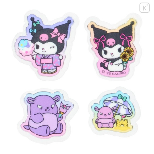 Japan Sanrio Original Summer Sticker - Kuromi : Cream Soda - 5