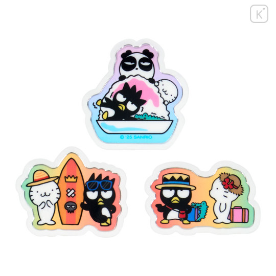 Japan Sanrio Original Summer Sticker - Badtz-maru : Cream Soda - 3