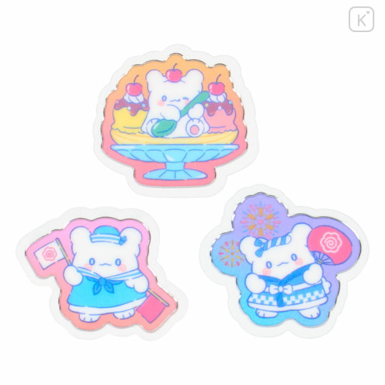 Japan Sanrio Original Summer Sticker - Hanamaruobake : Cream Soda - 3