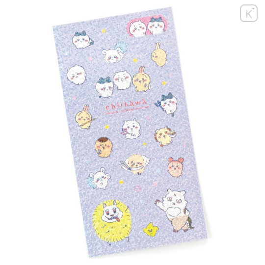 Japan Chiikawa Sparkly Sticker - Purple - 2