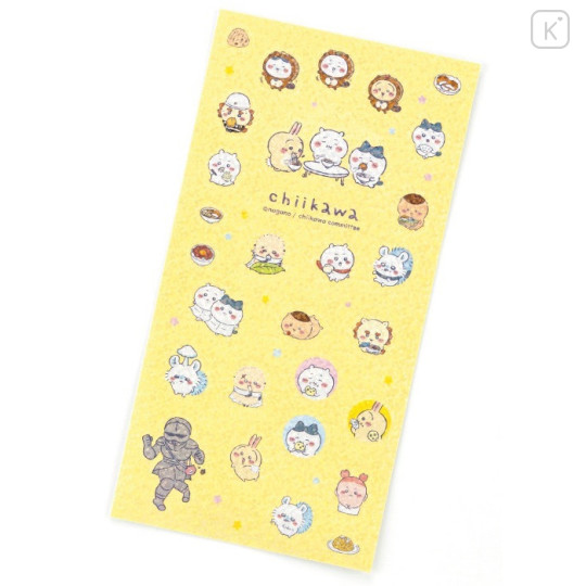 Japan Chiikawa Sparkly Sticker - Yellow - 2