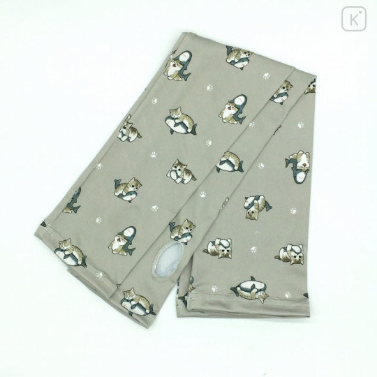 Japan Mofusand Arm Cover - Shark Cat Gray - 1