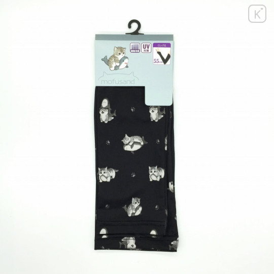 Japan Mofusand Arm Cover - Shark Cat Black - 4