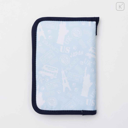 Japan Mofusand Travel Pouch - Mofumofu Journey Light Blue - 2