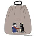 Japan Mofusand ackable Drawstring Pocket Backpack - Mofumofu Journey - 2