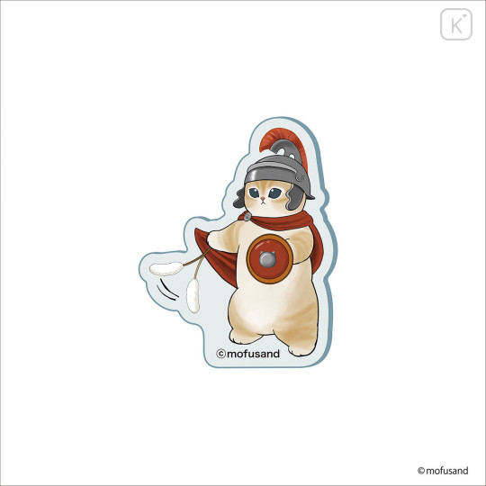 Japan Mofusand Acrylic Clip - Mofumofu Journey Roman Soldier - 1