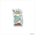 Japan Mofusand Acrylic Clip - Mofumofu Journey Statue of Liberty - 1