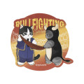 Japan Mofusand Shiny Foil Stamp Sticker - Mofumofu Journey Bullfighting Cat - 1