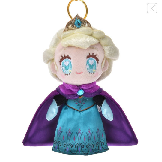 Japan Disney Store Plush Mascot Keychain - Elsa : Tiny Frozen - 1