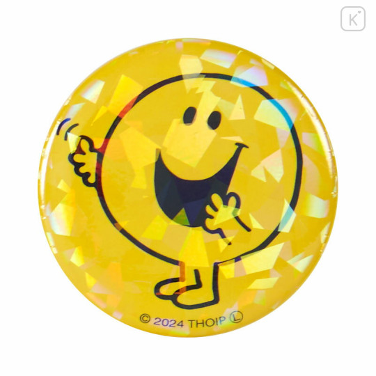 Japan Sanrio Secret Sparkly Can Badge - Mr. Men & Little Miss : Blind Box - 2
