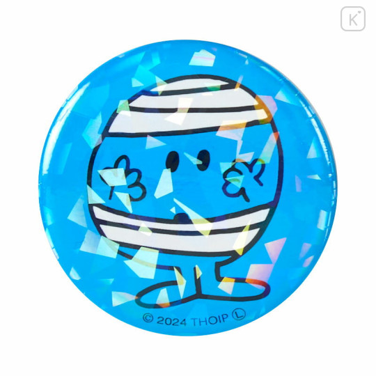 Japan Sanrio Secret Sparkly Can Badge - Mr. Men & Little Miss : Blind Box - 3