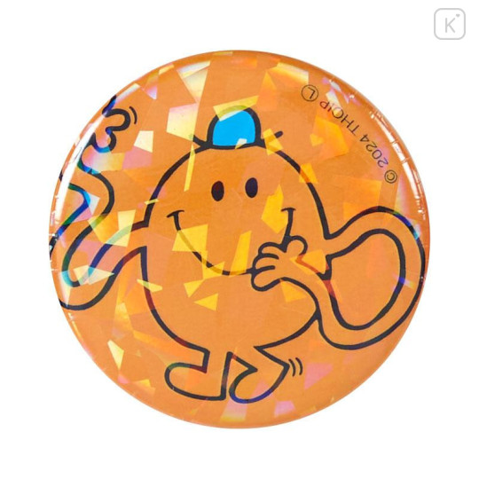 Japan Sanrio Secret Sparkly Can Badge - Mr. Men & Little Miss : Blind Box - 4