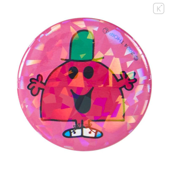 Japan Sanrio Secret Sparkly Can Badge - Mr. Men & Little Miss : Blind Box - 6