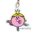 Japan Sanrio Triple Acrylic Keychain - Mr. Men & Little Miss : Greedy Princess - 2