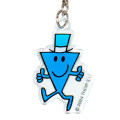Japan Sanrio Triple Acrylic Keychain - Mr. Men & Little Miss : Strong Cool - 3