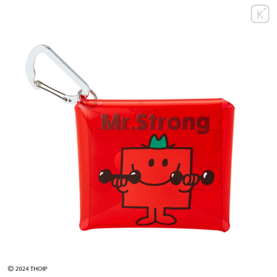 Japan Sanrio Clear Multi Case (SS) - Mr. Men & Little Miss : Mr. Strong - 1