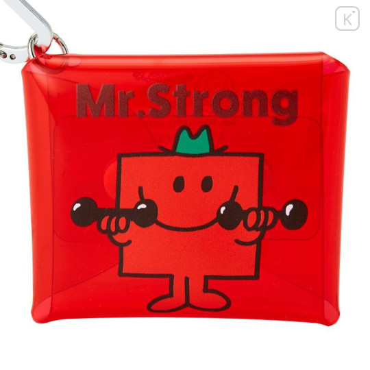 Japan Sanrio Clear Multi Case (SS) - Mr. Men & Little Miss : Mr. Strong - 4