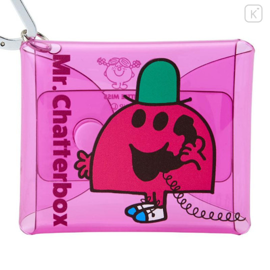 Japan Sanrio Clear Multi Case (SS) - Mr. Men & Little Miss : Mr. Chatterbox - 4