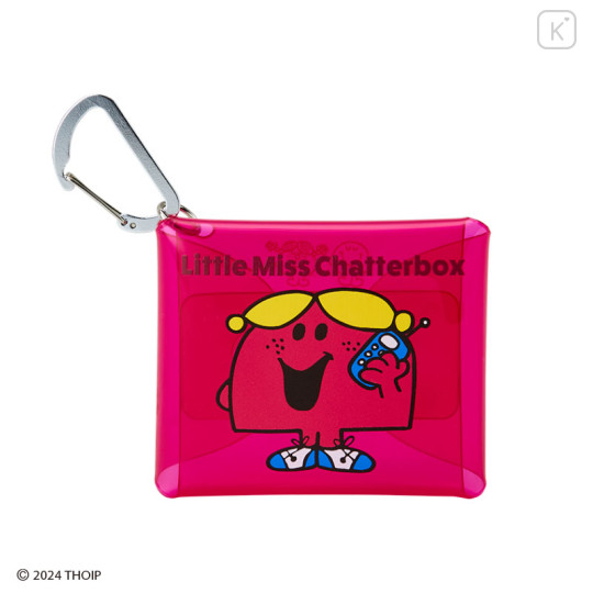 Japan Sanrio Clear Multi Case (SS) - Mr. Men & Little Miss : Little Miss Chatterbox - 1
