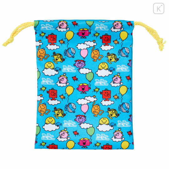 Japan Sanrio Drawstring Bag Set - Mr. Men & Little Miss : A - 3