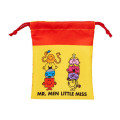 Japan Sanrio Drawstring Bag Set - Mr. Men & Little Miss : A - 5