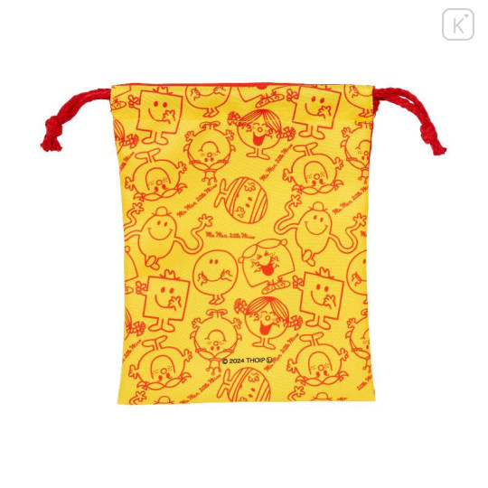 Japan Sanrio Drawstring Bag Set - Mr. Men & Little Miss : A - 6