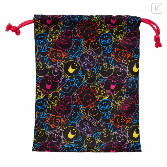 Japan Sanrio Drawstring Bag Set - Mr. Men & Little Miss : B - 3