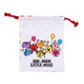 Japan Sanrio Drawstring Bag Set - Mr. Men & Little Miss : B - 5