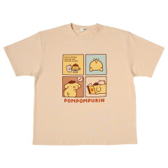 Japan Sanrio Original Oversized T-shirt - Pompompurin