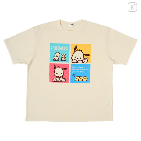 Japan Sanrio Original Oversized T-shirt - Pochacco - 1