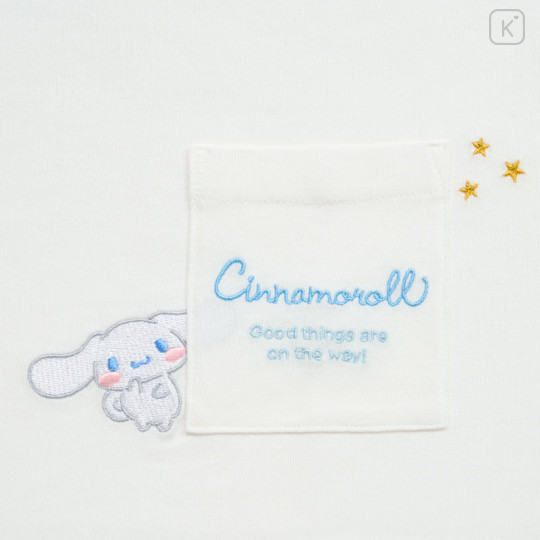 Japan Sanrio Original Cotton Loose T-shirt - Cinnamoroll - 2